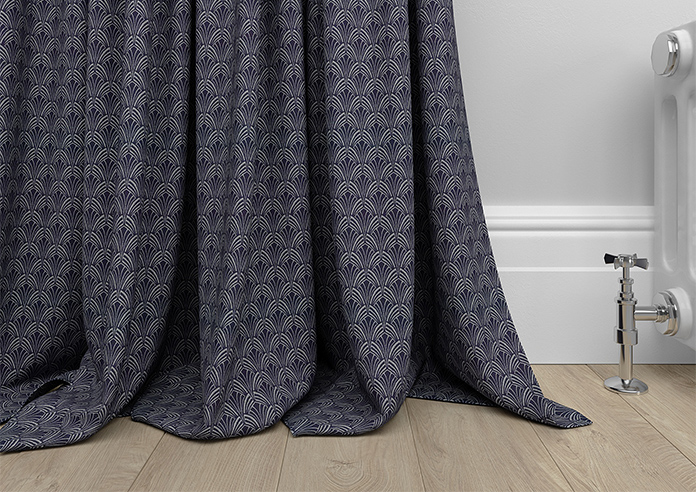 Luxor, Blueprint - Made to Measure Curtains - Image 6
